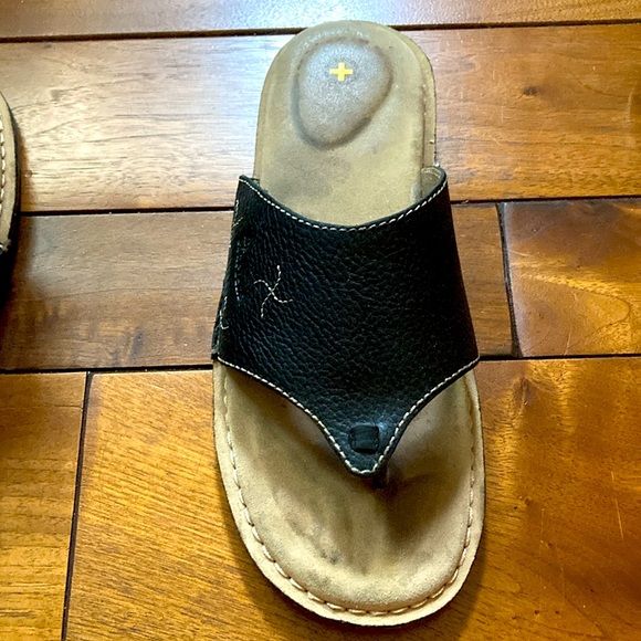 Dr Martens 3B05 Black Sandal Mule Flip Flops 6UK 7M 8W 39EU Vintage - Picture 9 of 12